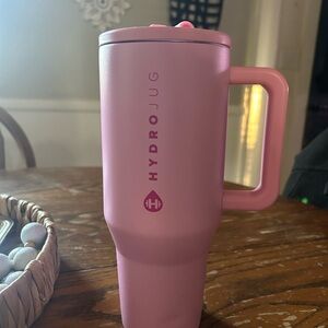 HydroJug Pink Travel Mug